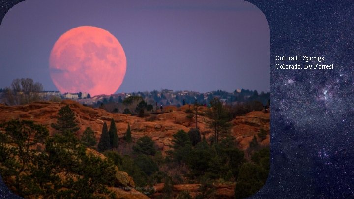 Colorado Springs, Colorado. By Forrest 