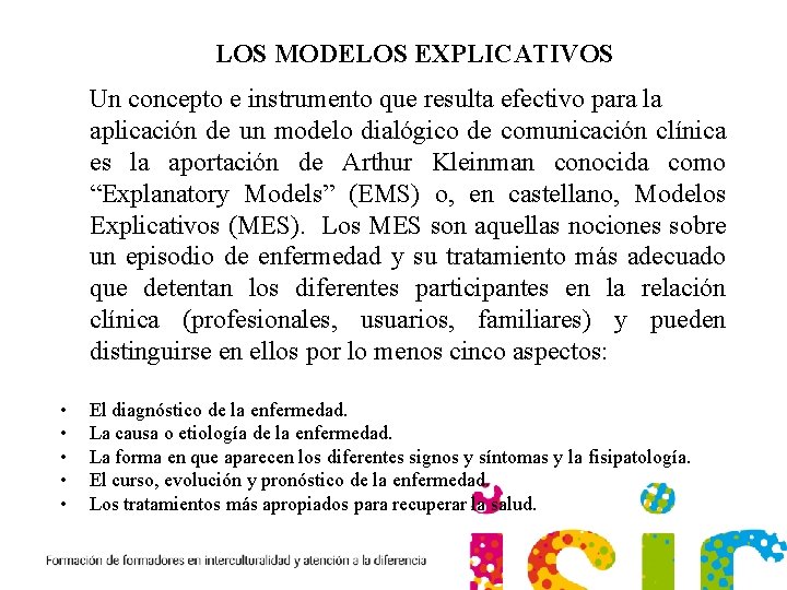 LOS MODELOS EXPLICATIVOS Un concepto e instrumento que resulta efectivo para la aplicación de