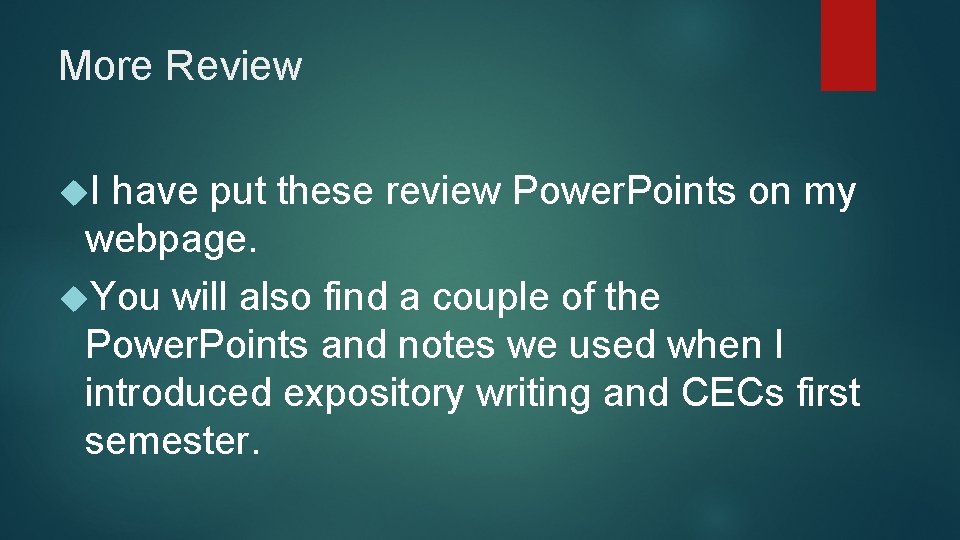 More Review I have put these review Power. Points on my webpage. You will More Review I have put these review Power. Points on my webpage. You will