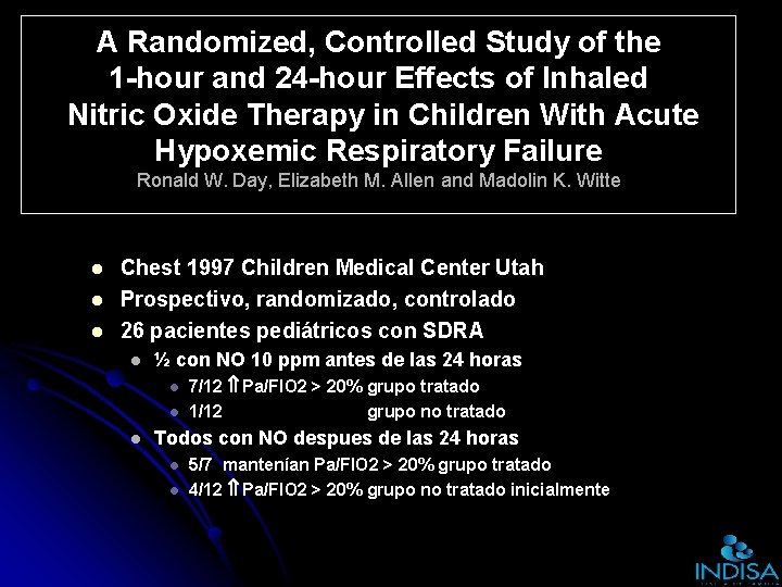 A Randomized, Controlled Study of the 1 -hour and 24 -hour Effects of Inhaled