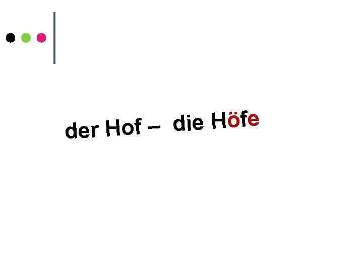 e f ö H e i d der Hof – 