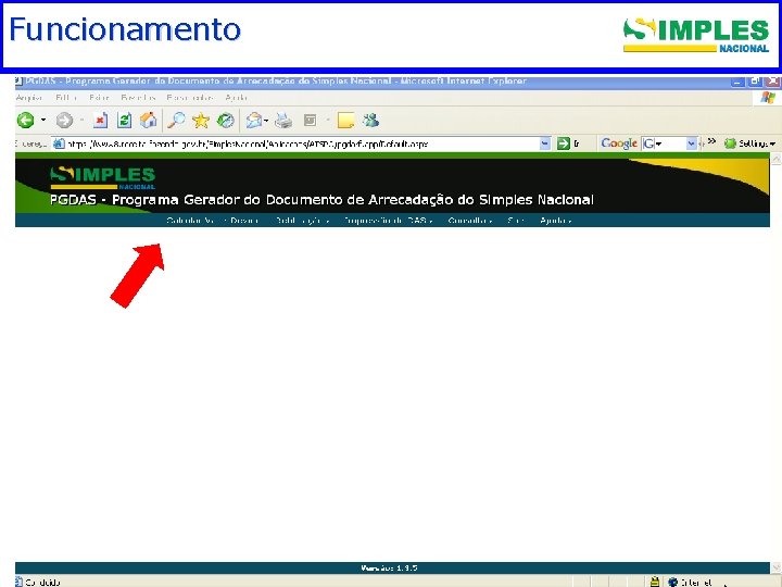 Funcionamento. Fundamentação legal 