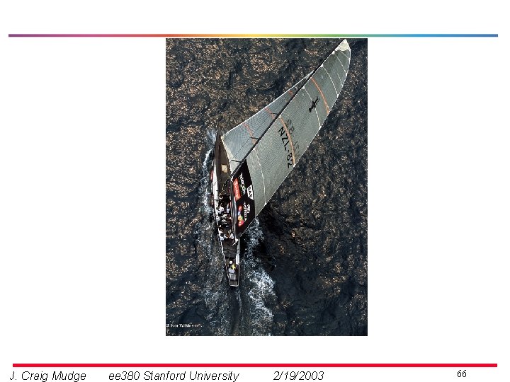 J. Craig Mudge ee 380 Stanford University 2/19/2003 66 