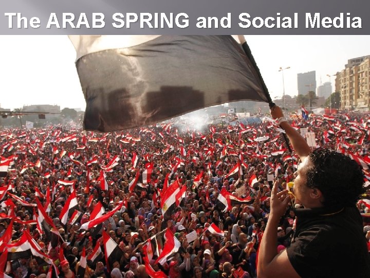 The ARAB SPRING and Social Media 