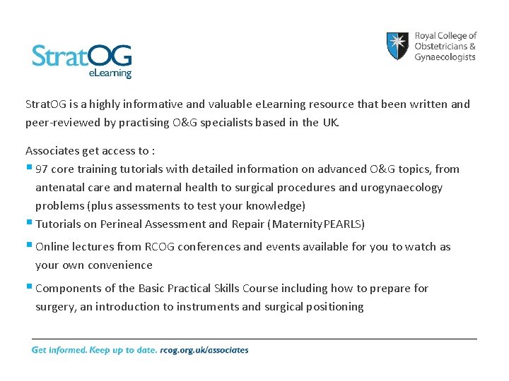 Strat. OG is a highly informative and valuable e. Learning resource that been written