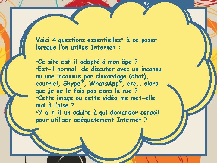 Activité 1 Certains de tonaccessible âge connaissent De plus, enfants le contenu sur lebien