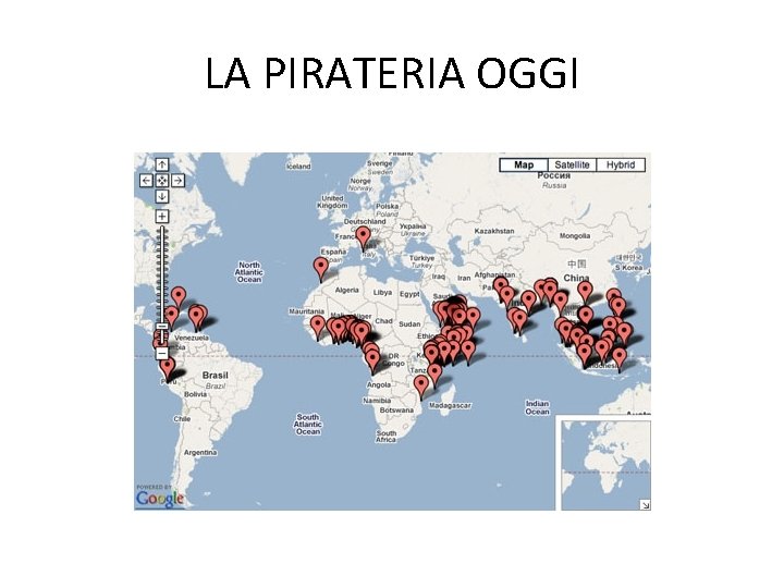 LA PIRATERIA OGGI 