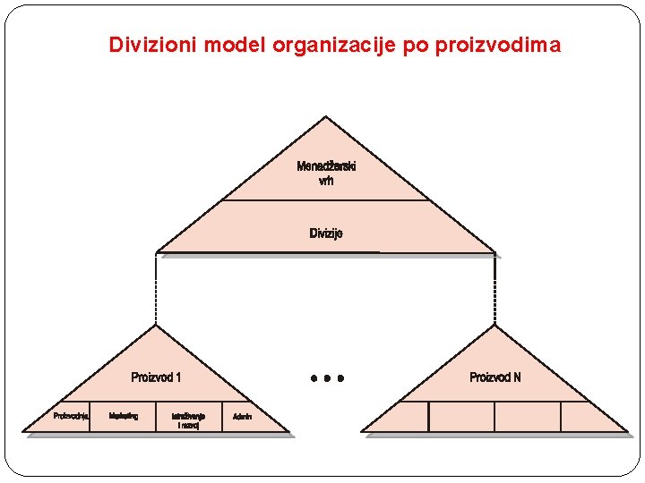 Divizioni model organizacije po proizvodima 