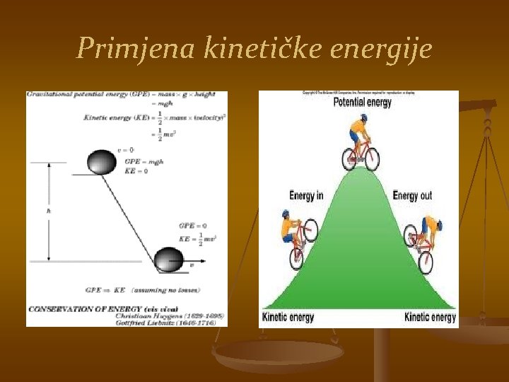 Primjena kinetičke energije 
