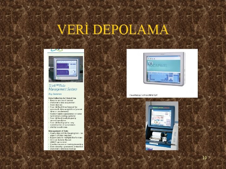 VERİ DEPOLAMA 19 