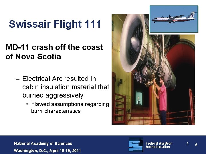 Swissair Flight 111 MD-11 crash off the coast of Nova Scotia – Electrical Arc