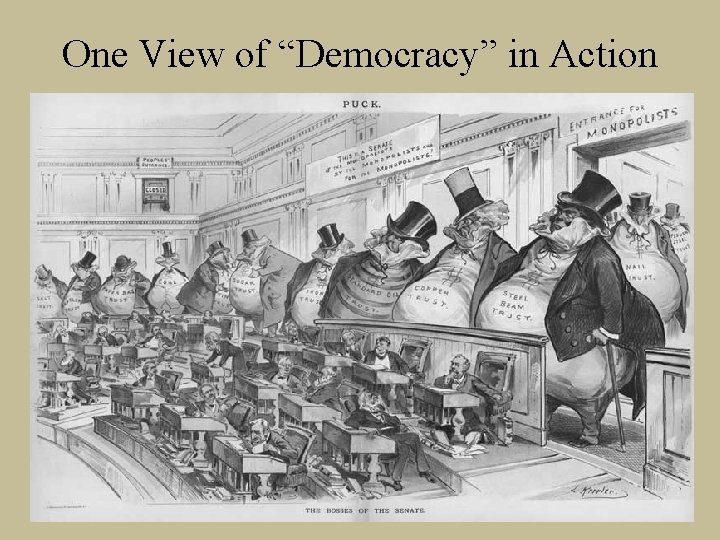 One View of “Democracy” in Action 