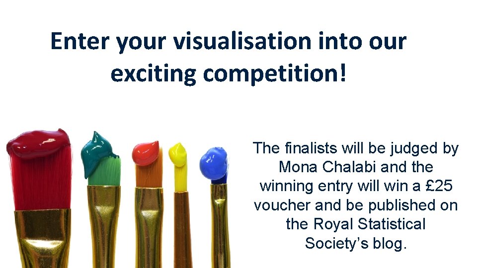 Enter your visualisation into our exciting competition! The finalists will be judged by Mona