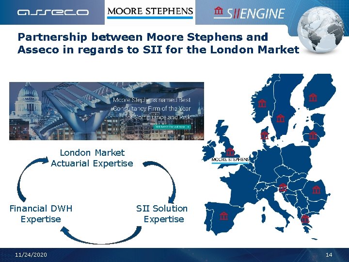 Partnership between Moore Stephens and Asseco in regards to SII for the London Market