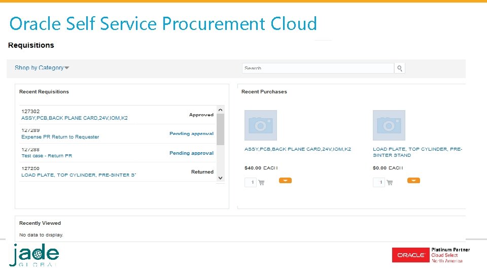 Oracle Self Service Procurement Cloud Oracle Self Service Procurement Cloud