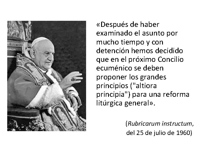  «Después de haber examinado el asunto por mucho tiempo y con detención hemos
