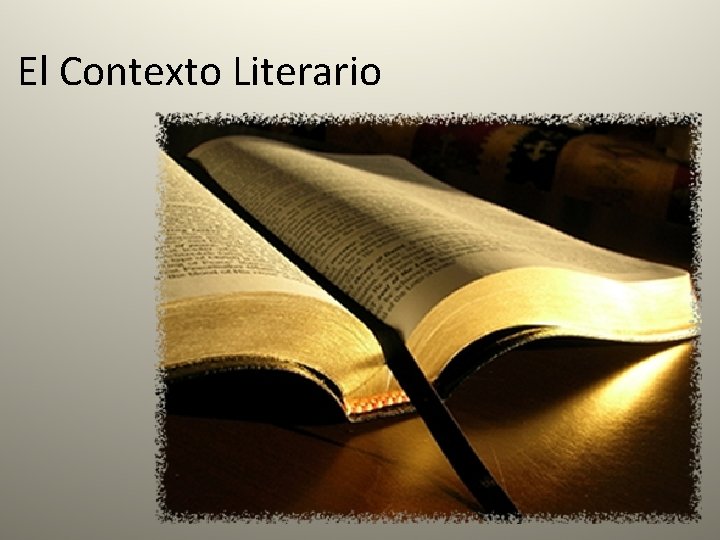 El Contexto Literario 