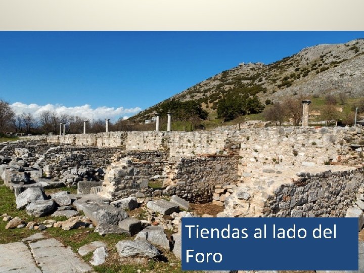 Tiendas al lado del Foro 