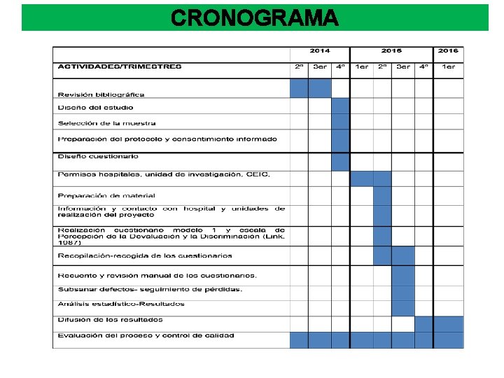 CRONOGRAMA 