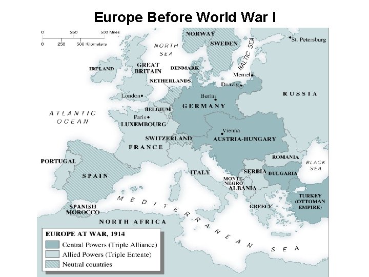 Europe Before World War I 