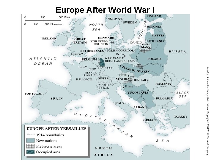 Europe After World War I 