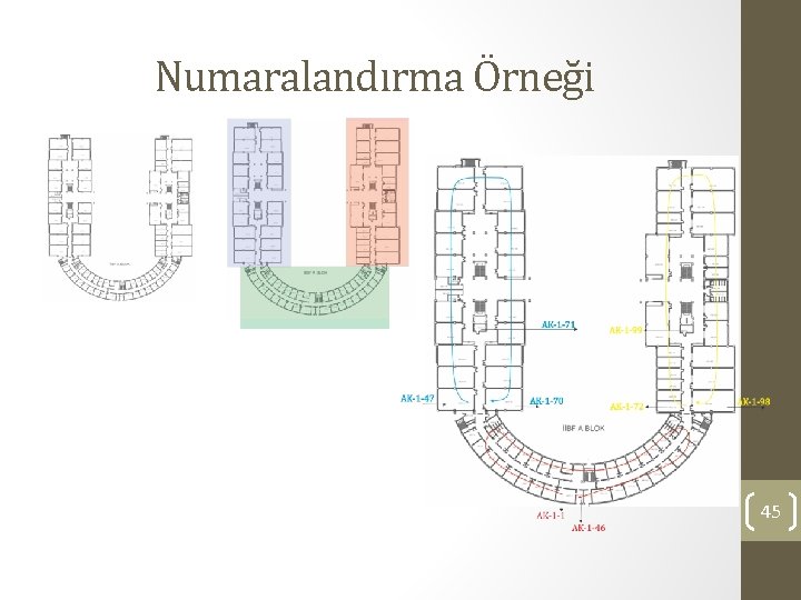 Numaralandırma Örneği 45 