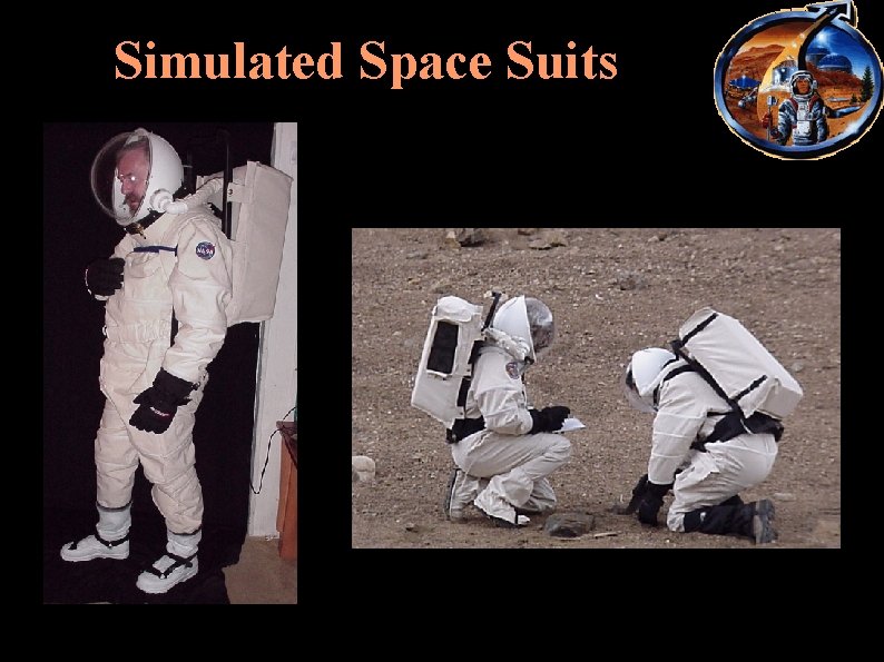 Simulated Space Suits 
