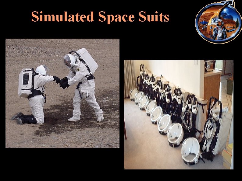 Simulated Space Suits 