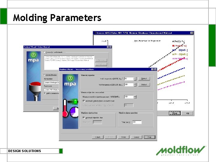 Molding Parameters DESIGN SOLUTIONS 