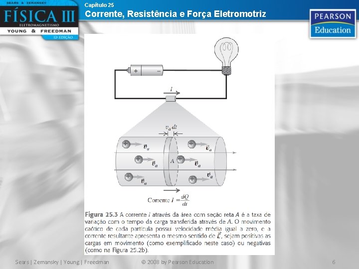 Capítulo 25 Corrente, Resistência e Força Eletromotriz Sears | Zemansky | Young | Freedman