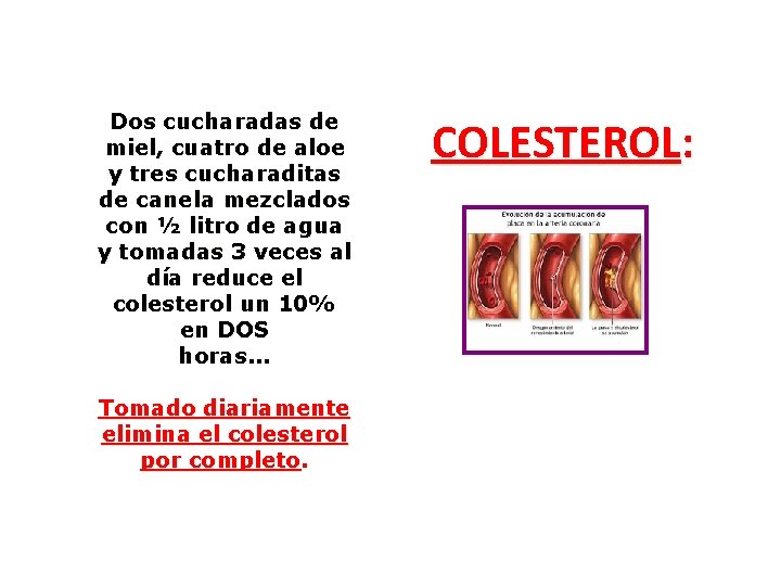Dos cucharadas de miel, cuatro de aloe y tres cucharaditas de canela mezclados con