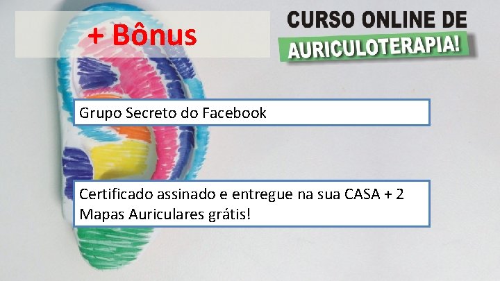 + Bônus Grupo Secreto do Facebook Certificado assinado e entregue na sua CASA +