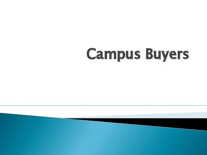 Campus Buyers 