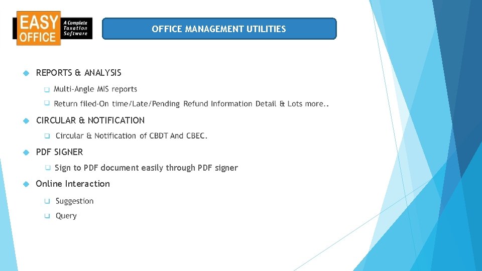 OFFICE MANAGEMENT UTILITIES REPORTS & ANALYSIS CIRCULAR & NOTIFICATION PDF SIGNER Sign to PDF