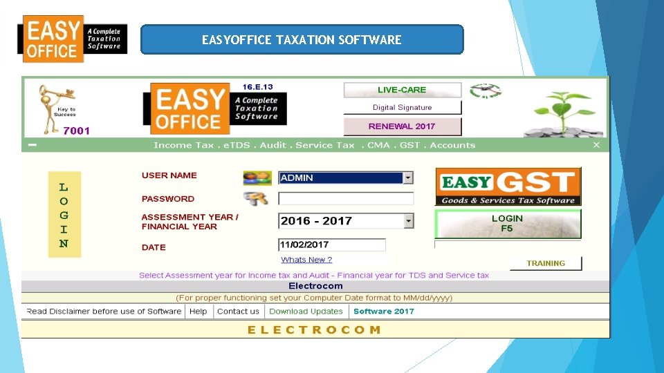 EASYOFFICE TAXATION SOFTWARE 