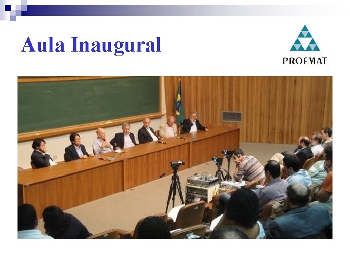 Aula Inaugural 