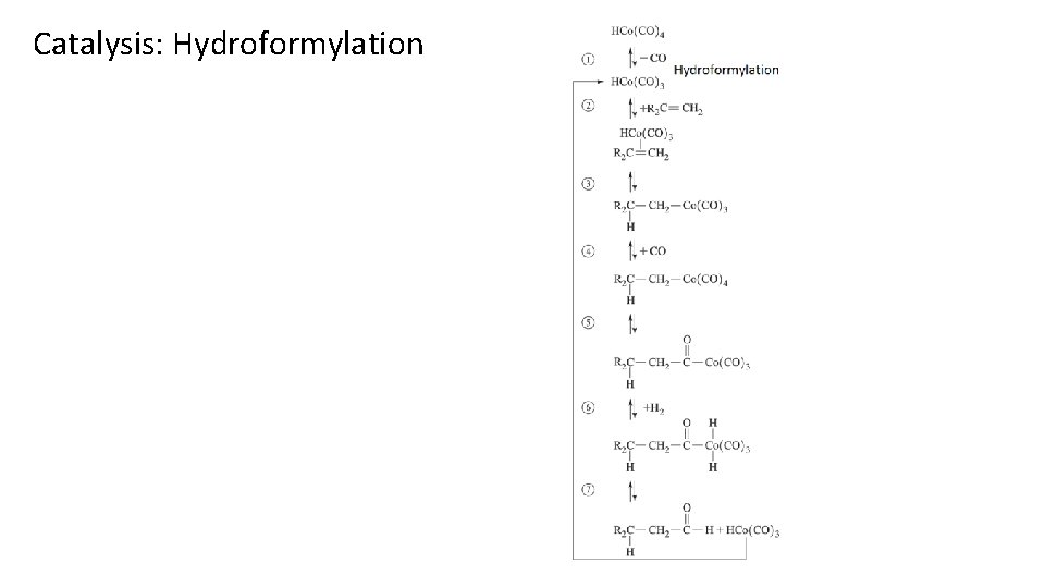 Catalysis: Hydroformylation 