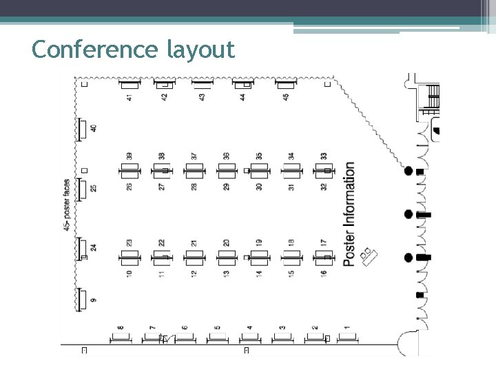 Conference layout 