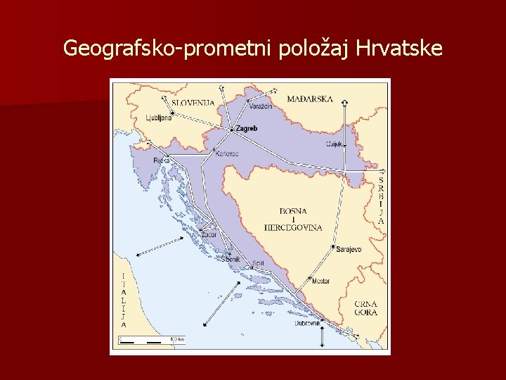 Geografsko-prometni položaj Hrvatske 