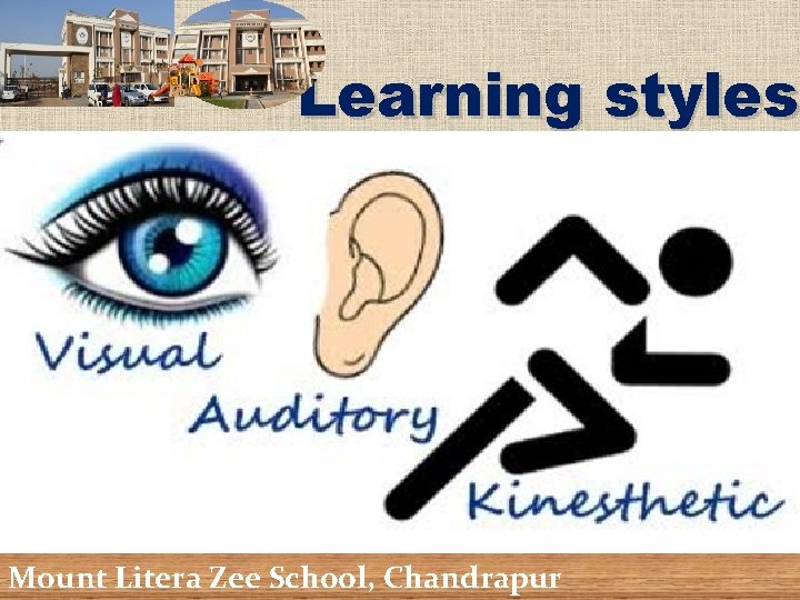 Learning styles Mount Litera Zee School, Chandrapur 