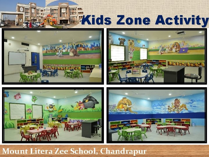 Kids Zone Activity Mount Litera Zee School, Chandrapur 