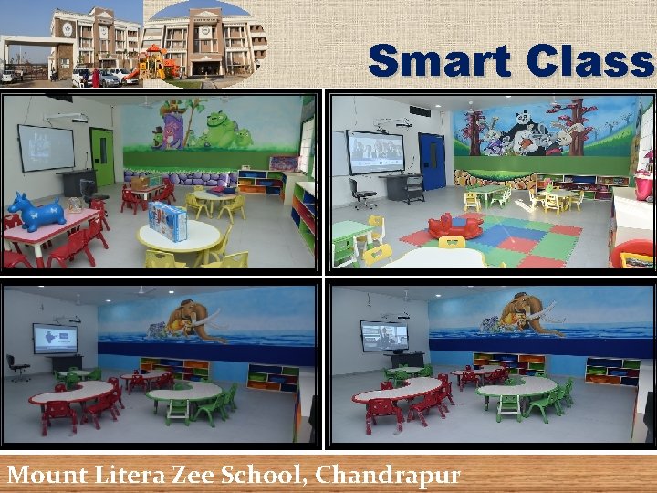 Smart Class Mount Litera Zee School, Chandrapur 