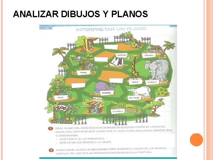 ANALIZAR DIBUJOS Y PLANOS 