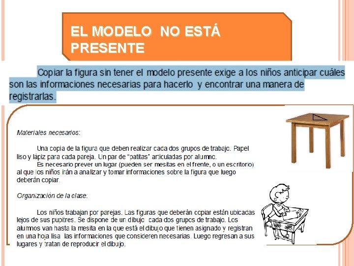 EL MODELO NO ESTÁ PRESENTE 