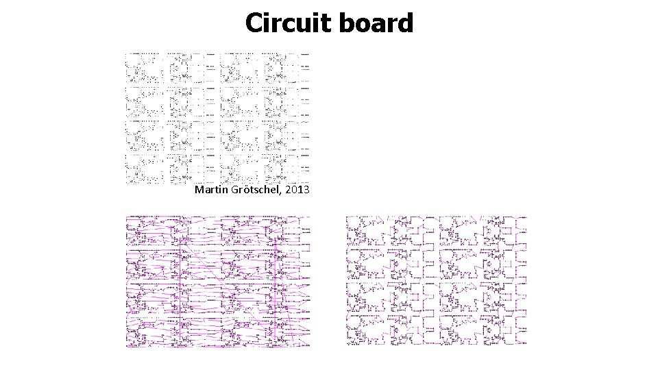 Circuit board Martin Grötschel, 2013 