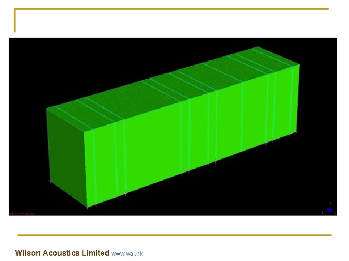 Wilson Acoustics Limited www. wal. hk Wilson Acoustics Limited www. wal. hk