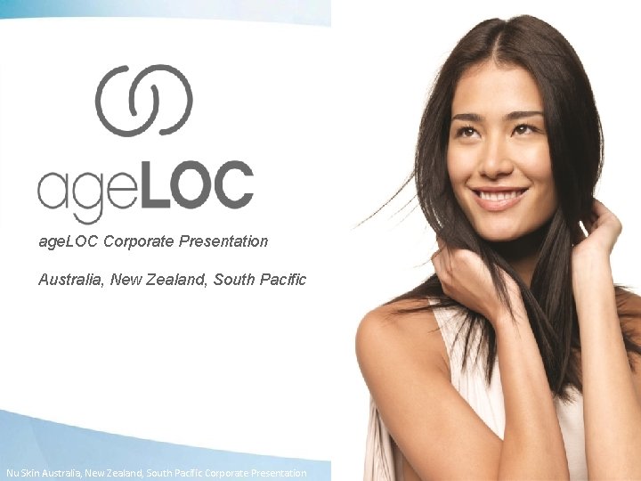age. LOC Corporate Presentation Australia, New Zealand, South Pacific Nu Skin Australia, New Zealand,