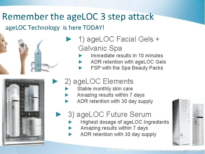Remember the age. LOC 3 step attack age. LOC Technology is here TODAY! -
