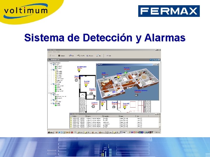 Sistema de Detección y Alarmas 