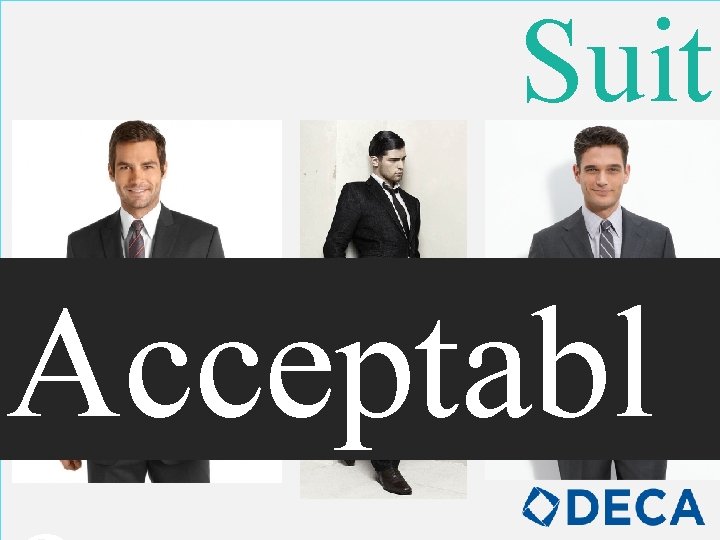 Suit Acceptabl 